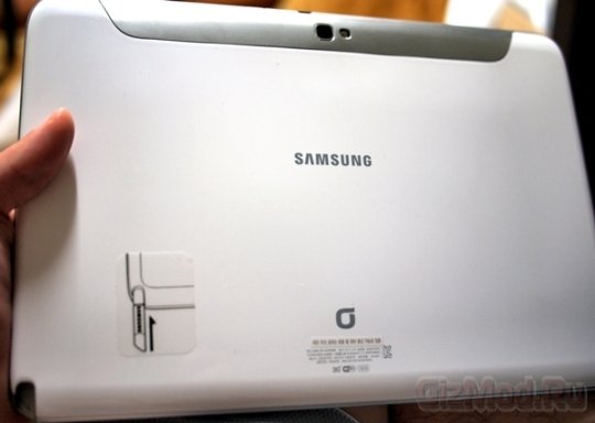 Засветился планшет Samsung Galaxy Note 10.1