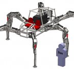 Робот-паук Stompy с кабиной для человека