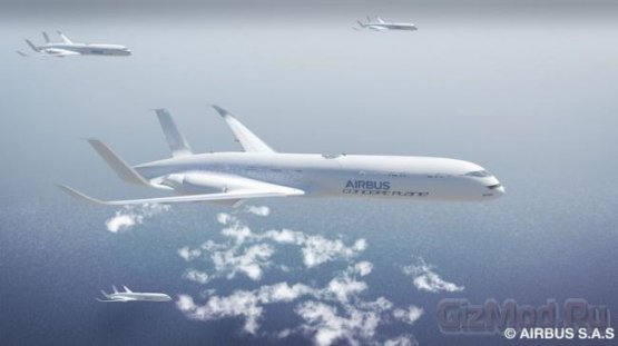Airbus предлагает самолетам летать стаями