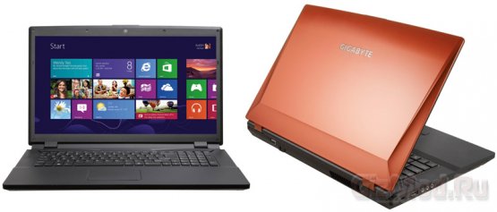 GIGABYTE P2742G - игровой ноутбук Windows 8