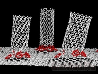 Ученые соединили графен с нанотрубками