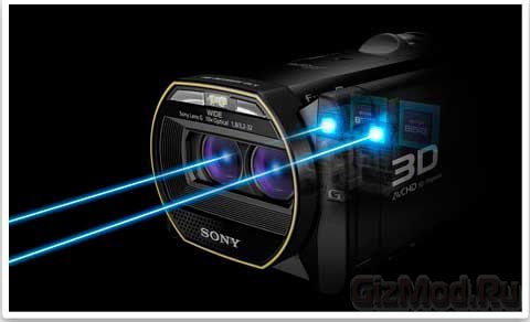 3D-камкодер с проектором Sony Handycam HDR-TD30V