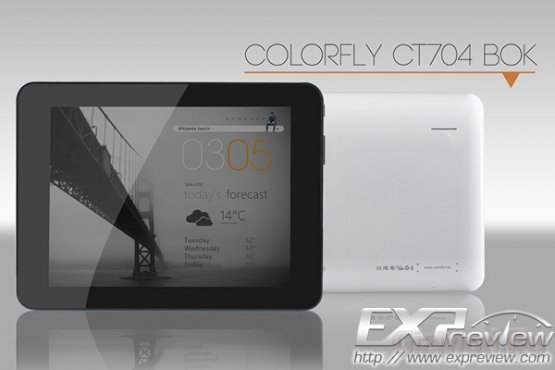 Самый доступный планшет Colorful Colorfly CT704 BOK