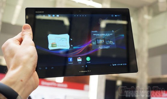 Самый тонкий в мире планшет — Xperia Tablet Z от Sony