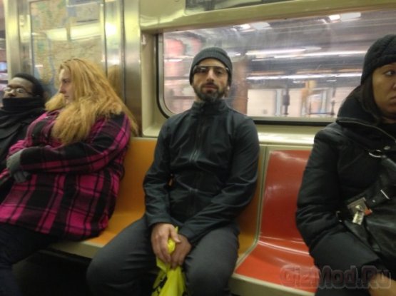 Google Glass замечены в нью-йоркском метро