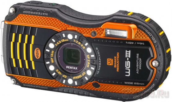 "Внедорожные" камеры Pentax WG-3 и WG-3 GPS