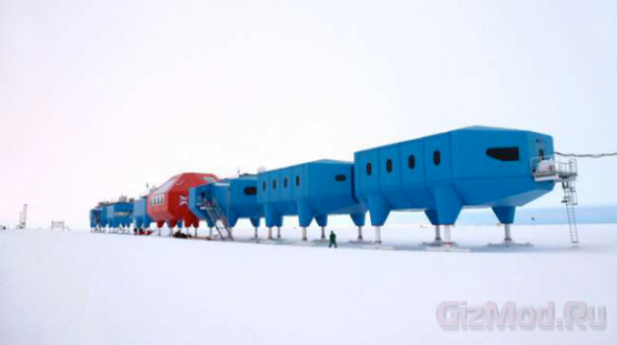 Новая полярная станция сможет уходить на безопасное место