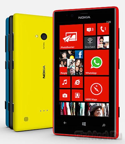 Nokia Lumia 720 - "облегченный" вариант Lumia 920