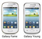 Смартфоны начального уровня Galaxy Fame и Galaxy Young
