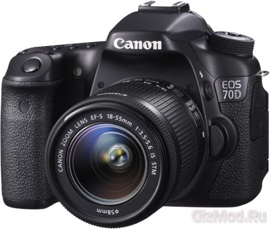 Новая зеркалка Canon EOS 70D с уникальным автофокусом