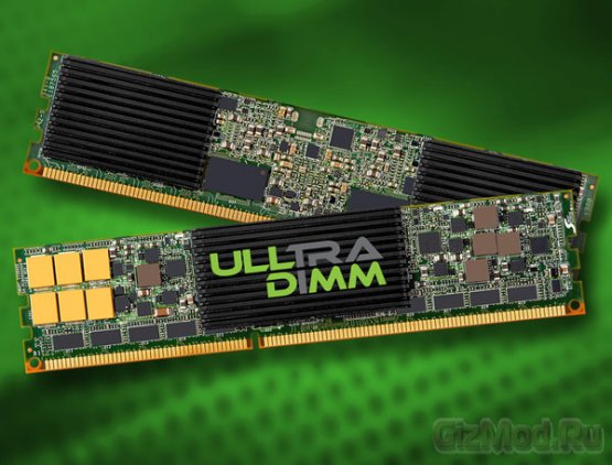 SSD ULLtraDIMM в виде модулей памяти под слоты DIMM