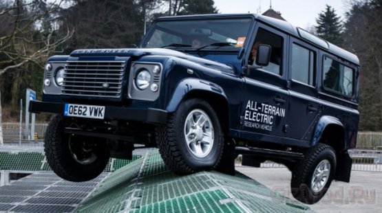 Электрический Land Rover Defender проявил себя в тестах