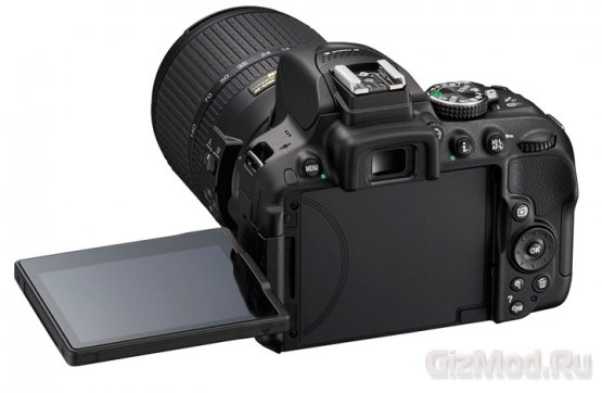 Зеркалка Nikon D5300 формата DX с Wi-Fi и GPS