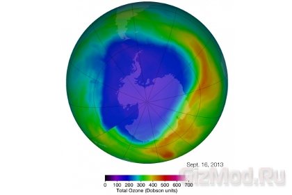 Озоновый слой восстанавливается