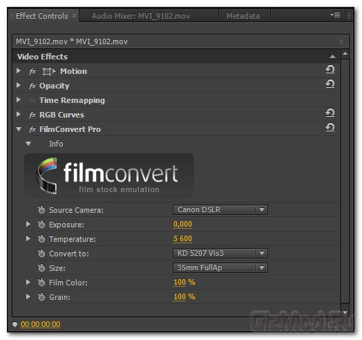 FilmConvert Pro 1.04 OFX Plug-in (Win64) - теплое "ламповое" видео