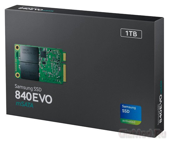 1 ТБ SSD типоразмера mSATA выпускает Samsung
