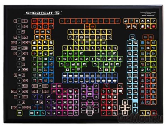 Shortcut-S - клавиатура с 319-тью клавишами