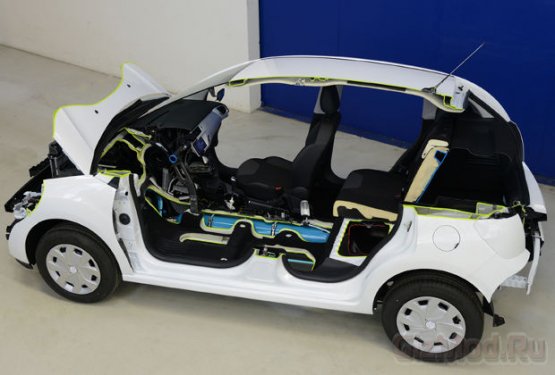 Проект автомобиля Peugeot на сжатом воздухе