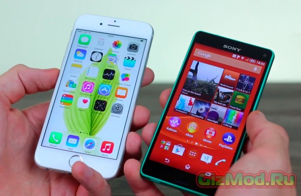 Дуэль смартфонов -  IPhone 6 против Sony Xperia Z3