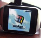 Часы Samsung Gear Live под управлением Windows 95