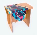 Портативный картонный стол