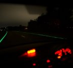 Светящаяся в темноте разметка на дорогах Нидерландов