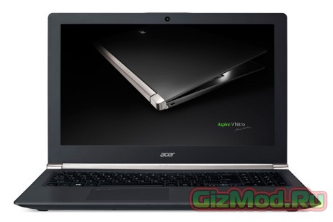 Acer установила 4K-дисплей в ноутбуке V Nitro Black Edition