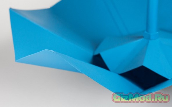 Зонт-оригами из пластика