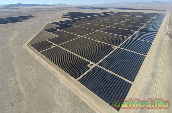 Самая крупная электростанция на солнечных батареях