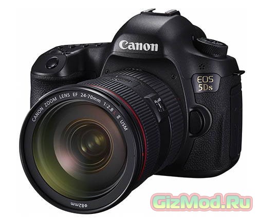 Canon 5Ds получит 50,6-Мп сенсор