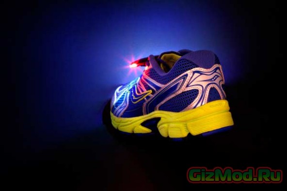 Светильники для кроссовок для бега в ночи