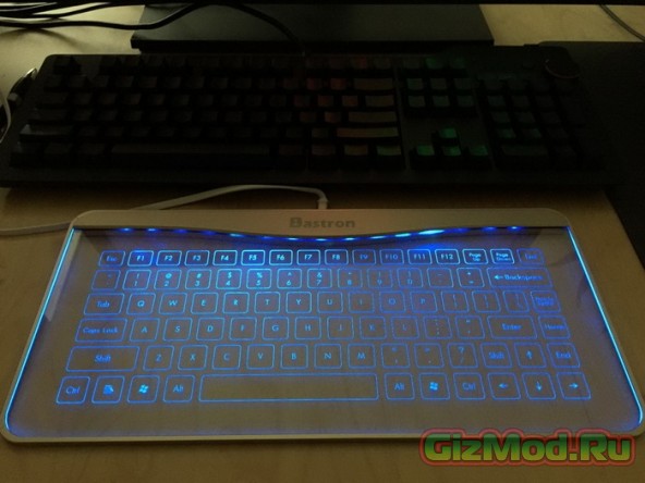 Стеклянная клавиатура Bastron Glass Keyboard