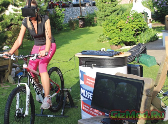 В виртуальный мир на велосипеде