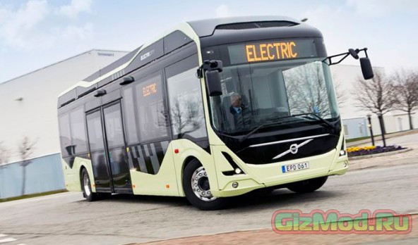 Электрические автобусы в Швеции
