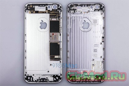 Корпус iPhone 6S засветился на фото