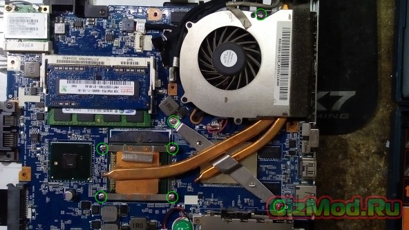 Как почистить от пыли ноутбук SONY Vaio PCG-71211V
