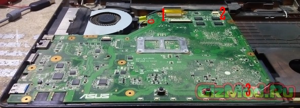 Как разобрать и почистить от пыли ноутбук ASUS K54LY