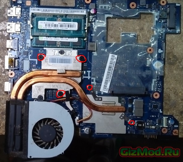 Как разобрать и почистить от пыли ноутбук Lenovo G580