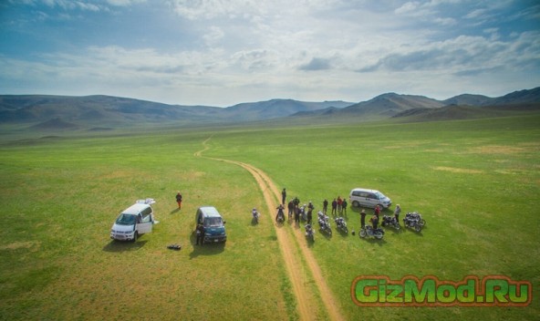 DJI Phantom 3 Professional: испытания в Монголии