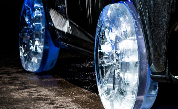Lexus на ледяных колесах