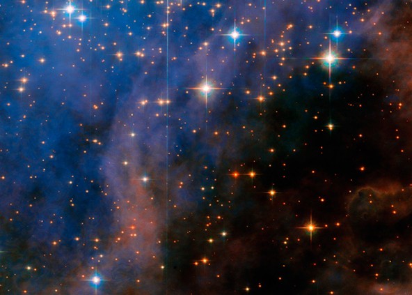Фото от NASA: большое скопление звезд