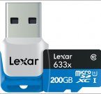 MicroSD карточка Lexar на 200 Гб