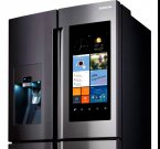 Холодильник Samsung с сенсорным экраном и камерами внутри