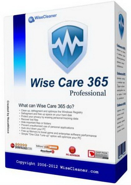 Wise Care 365 Free 4.55.428 - лучшая оптимизация Windows