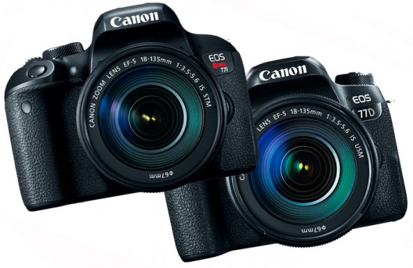 Новые зеркалки - Canon EOS 77D и EOS 800D 