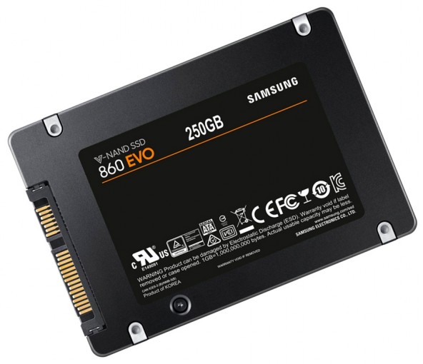 Новые накопители Samsung 860 EVO SSD