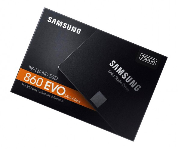 Новые накопители Samsung 860 EVO SSD