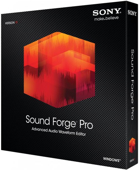 Sound Forge Pro 12.0.29 - обработка звука