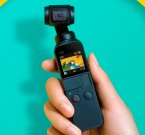 DJI Osmo Pocket - самая маленькая камера с 3-осевым подвесом